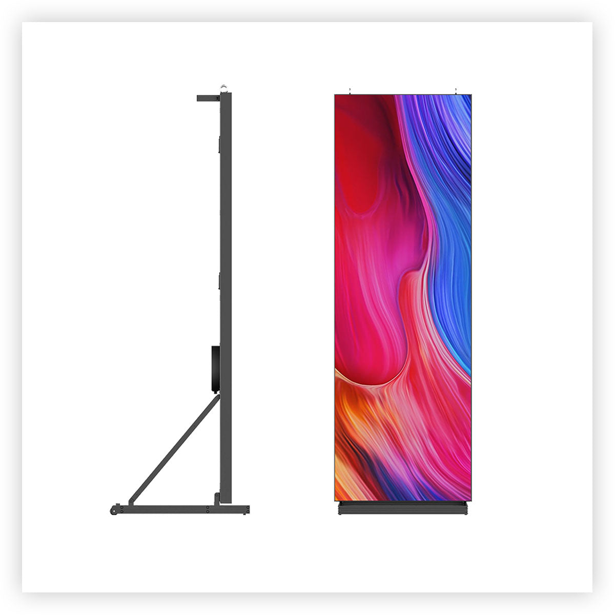 AdSpire Indoor LED Poster 25.2"x75.6" P3.076mm